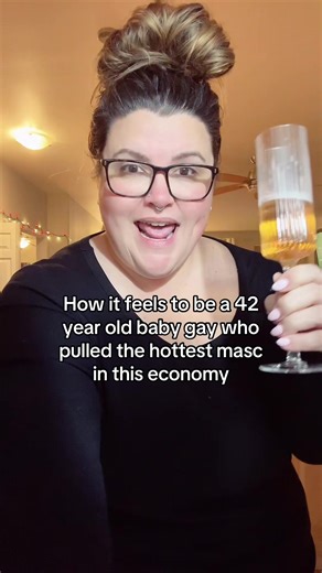 The baby gay definitely has a type 🥰🌈