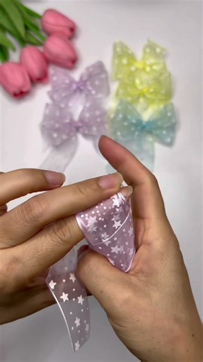 HOW TO MAKE A RIBBON BOW 🎀 DIY HAIR BOW | EASY RIBBON BOW TUTORIAL FOR BEGINNERS #diy #handmade