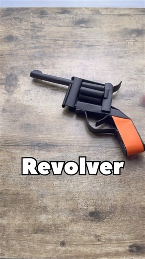 Origami World on Instagram: "Origami Revolver Gun Papercraft Tutorial #revolver #gun #papercraft #diy #origami #origamitutorial #origamiworld"