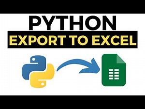 COMO EXPORTAR AS TABELAS DO PYTHON PARA O EXCEL ?