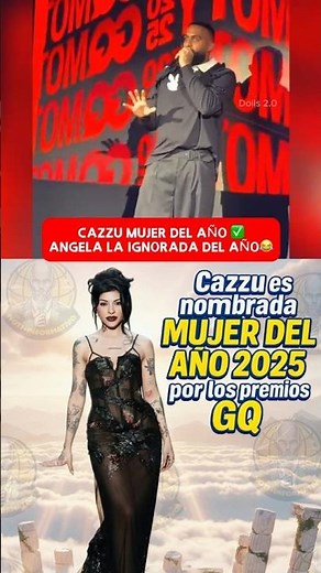 Cazzu Mujer del Año👏🏻 Por fin Un Premio bien Merecido✅