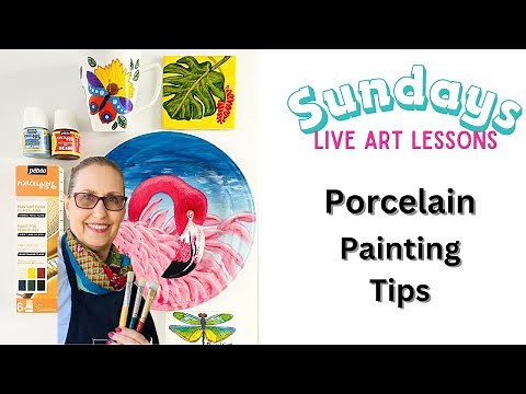 Porcelain and Ceramic Painting with Porcelaine150 🎨 #porcelainpainting #customize #diyhomedecor
