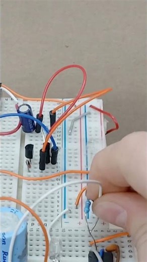 Learn how to tell the polarity of LEDs. #diyelectronics #beginnerelectronics