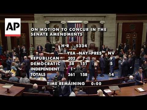 House passes sweeping Russia sanctions bill, sending it to Trump