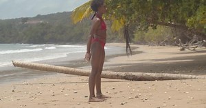 Contortionist Bikini Girl Bends Into Contortion Stock Footage Video (100% Royalty-free) 1072943975 | Shutterstock