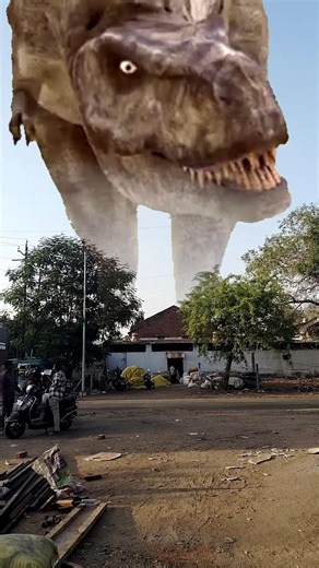 attack dinosaur jurassic world funny video 🤣🤣🤣#trending #viral #video #biggestdinosaur #funnymoment