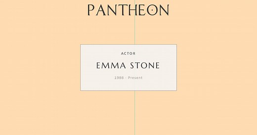 Emma Stone Biography | Pantheon