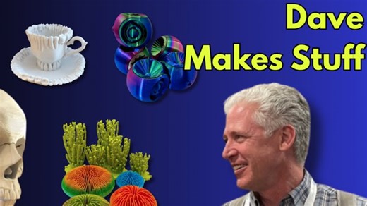 Highlight: pezliz Presents - Designer DaveMakesStuff - Brought to you by @polymaker_3d | 3D Printing Tips, Tricks & Inspiration!