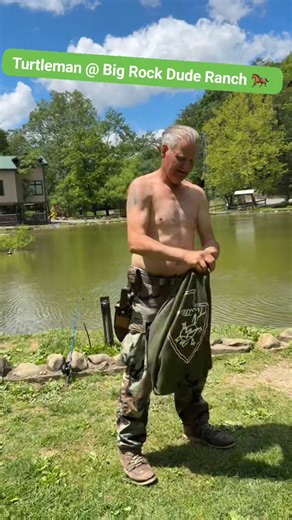 Turtleman hanging @ Big Rock Dude Ranch! They have horse 🐎 back riding, a petting zoo , fishing 🎣 and much more !! #Turtleman #viralreels #199k #outdoors #Turtles #viralvideoシ #facebook #viralreelsfacebook #fypchallenge #fypシ゚viralシ #viral #1millionviews #facebookreelsviral2025 #viralpost2025シ #animals #facebookreelsviral | Call of The Wildman - Turtleman