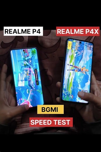Realme P4 5G vs Realme P4X 5g BGMI Opening Test | BGMI 90 FPS | #comparison