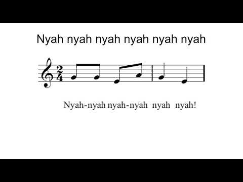 Nyah Nyah Nyah Nyah Nyah Nyah