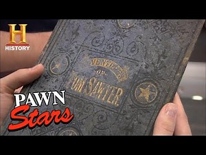 VERY RARE 1876 Mark Twain Book is PURE GOLD (Season 8) | Pawn Stars