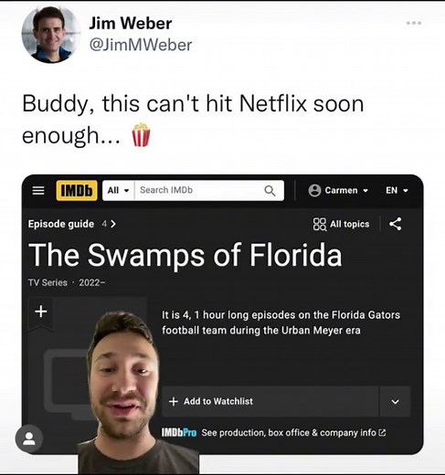 #greenscreen #cfb #collegefootball #floridafootball #netflix #nfl #timtebow