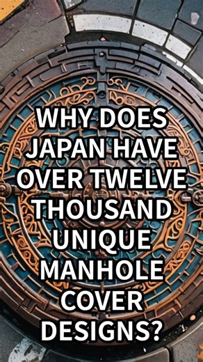 Why Japan’s Manhole Covers Are Stunning Works of Art 🎨 | Japan Facts