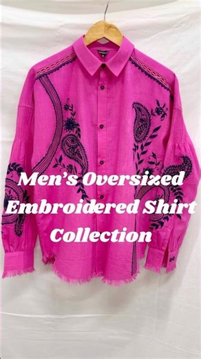 Aesthetic embroidery design shirt for festive season | Thefinespun | #menscollection #festivewear