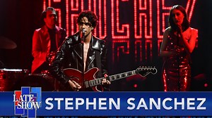 Exciting new artist Stephen Sanchez makes his Late Show debut with this performance of “Until I Found You,” and shares the news that his second EP, “Easy On My Eyes,” will be available on August 5th! | The Late Show with Stephen Colbert