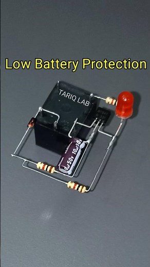 12V Battery Over discharge Protection Circuit