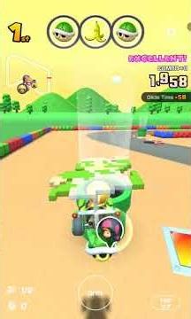 💛🍄🔧 Pit Crew Yellow Toad 💛🍄🔧 gets nonstop combo in ❤️ SNES Mario Circuit 1R/T ❤️ - Mario Kart Tour