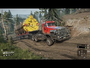 Boar 45318 tuned - Heavy Semitrailer anchor || Snowrunner