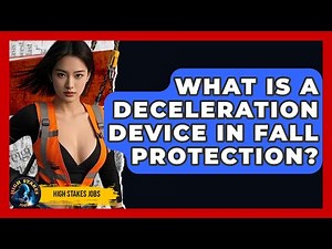 What Is A Deceleration Device In Fall Protection? - High Stakes Jobs