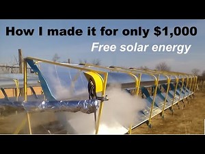 DIY receivers of this solar farm for heating the house in winter and heating of the pool in summer