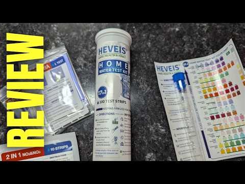 Its Hard to Read - HEVEIS 21 in 1 Home Drinking Water Testing Kit Review