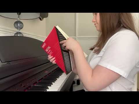 Trinity College Digital Piano Exam Full Video Example (Initial Grade 2021-2023)