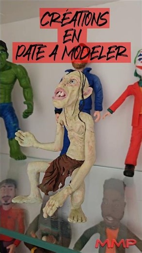 Figurines en Pate a Modeler #shorts #clay #craft #diy #pateamodeler #mmp