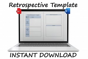 Retrospective Template | Project Charter Template | Project Summary Form | Instant Download | Assignment Sheet | Review Page | Task Planning - Etsy