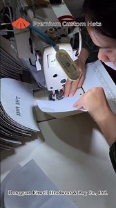 Inside a Cap Factory: Real Production Process | Hat Sewing & Manufacturing