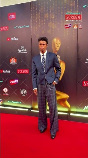 Babil Khan Brings His Signature Calm Energy To The Red Carpet | #ChetakScreenAwards