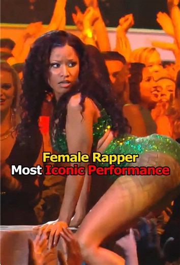 Which female rapper has the most iconic performance? #rapper #cardib #glorilla #nickiminaj #performance #megantheestallion