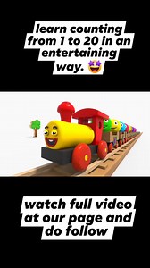 66K views · 868 reactions | learn counting from 1 to 20  #entertainment #kids #baby | Cartoon show | Facebook