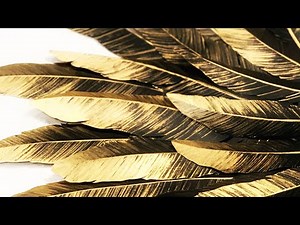 ♻️📦 Recycled Cardboard Feathers