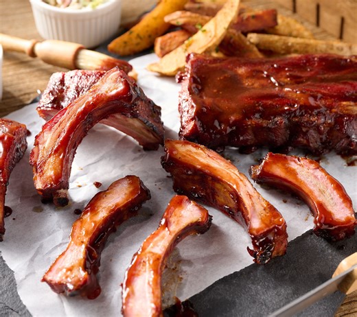 SH 6/22 Corky's BBQ (4) 1-lb BBQ Baby Back Ribs - QVC.com