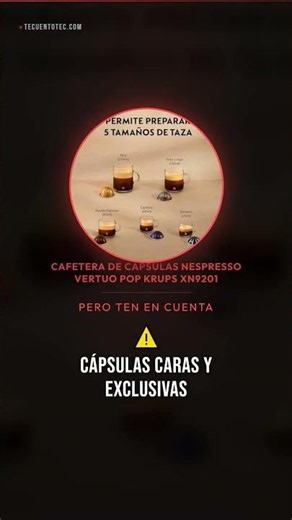 ¿Vale la pena? Nespresso Vertuo Pop por 40€