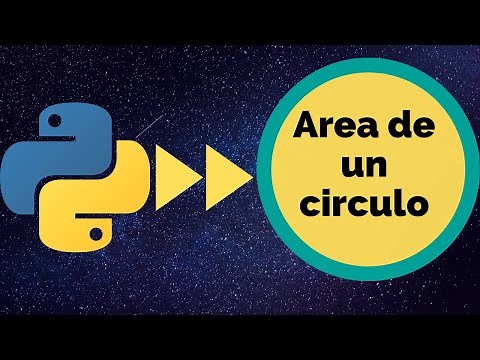 Calcular el AREA de un CIRCULO con PYTHON ▷ PYTHON para PRINCIPIANTES