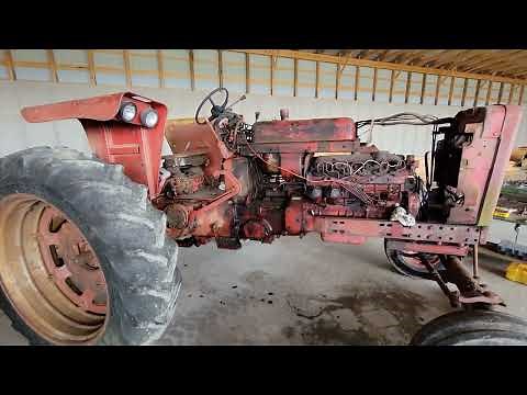 restoring a international Farmall 656 for my dad, spending quality time with family
