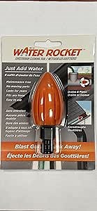 9200, Orange High-Pressure Washer Nozzle, Drain Cleaning Equipment for Gutters, Sewers, Weeping Tiles, Garden Hose Attachment for Easy Home Maintenance, Eavestrough Cleaning Tool