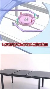 😱🙄Amazing Extendable Dining Table Mechanism 🤔#shorts #table