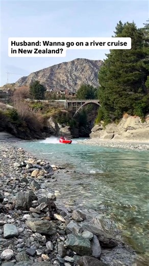 -follow for more travel inspo ✨ Never trusting him again 😡 The Shotover Jet in Queenstown is a MUST on any New Zealand itinerary! It’s an absolutely wild ride that takes you just inches from canyon walls and drivers that spin the boat 360 degrees MULTIPLE TIMES! We were Soaked, screaming, and smiling the whole way though. It’s not for the faint of heart, but 100000% worth it! TAG someone you would bring here! 👇🏼 📍 Shotover Jet, Queenstown, New Zealand #FEEL100inNZ #NZMustDo #NZBucketList #ne