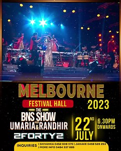 15K views · 144 reactions | BNS concert in Melbourne This Saturday oh yes! Final few tickets left More than 2.3k ticket reservations yaaaaas! Reserve yours if you haven’t yet Tickets - https://www.ticketmaster.com.au/the-bns-show-melbourne-west-melbourne-22-07-2023/event/13005E8C86D83B75 Malith Perera ShivanKa Peiris Chandra Dissanayaka | Chandra Dissanayaka | Facebook