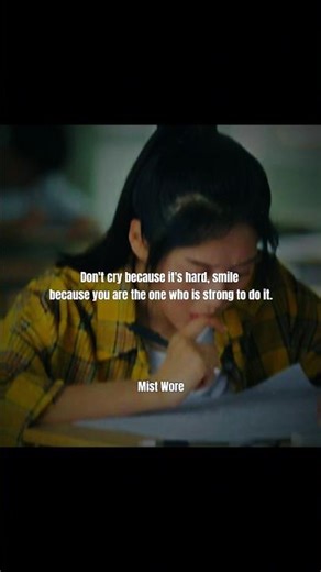 🔥 don't cry because it's hard, smile because 📚📑✨💯 #studytips #studymotivation #study...