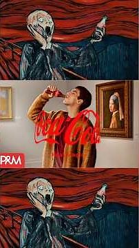 The Coca-Cola ad that became a work of art 🎨🥤