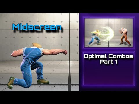 SF6: Optimal Guile Combos Part 1 (Midscreen)