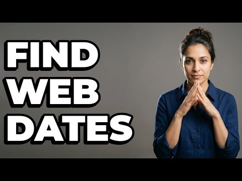 Can You Locate A Web Page's Original Date?