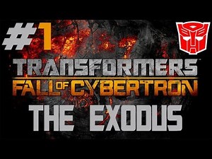 Transformers: Fall Of Cybertron - Walkthrough - Part 1 - [The Exodus] - Birth Face
