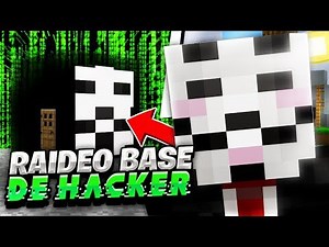RAIDEO la BASE SECRETA de un HACKER 👨‍💻 | TROLLEOS EN MINECRAFT #246