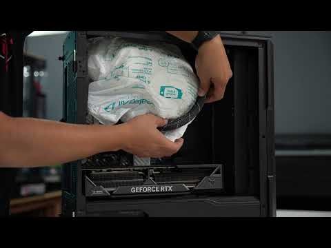 Installing the GPU on your new Skytech Eclipse gaming system