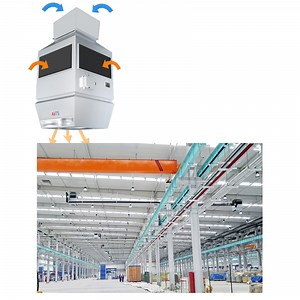 [Hot Item] Airts Ductless Copper Tube Industrial Air Conditioner with Fresh Air Hoval System for Facility Warehouse High and Large Space Beer Workshop China